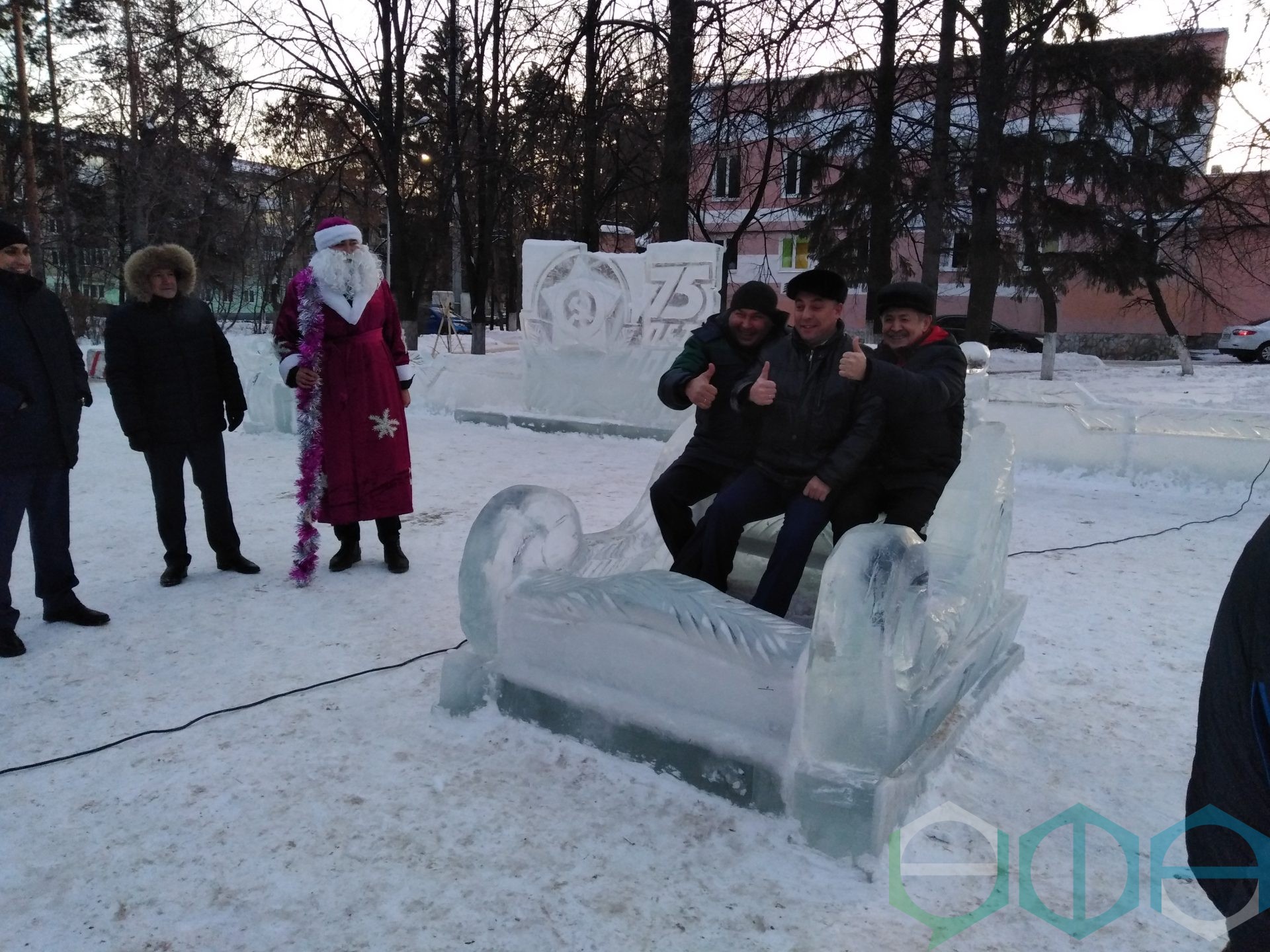 В Уфе осмотрели дворовые ледовые городки и хоккейные площадки | Официальный  сайт МБУ Издательский дом Уфа