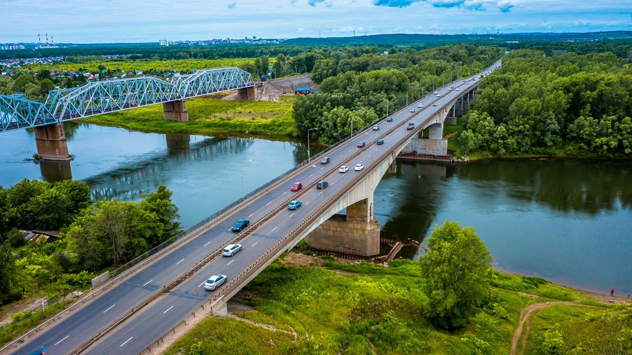 висячий мост в уфе