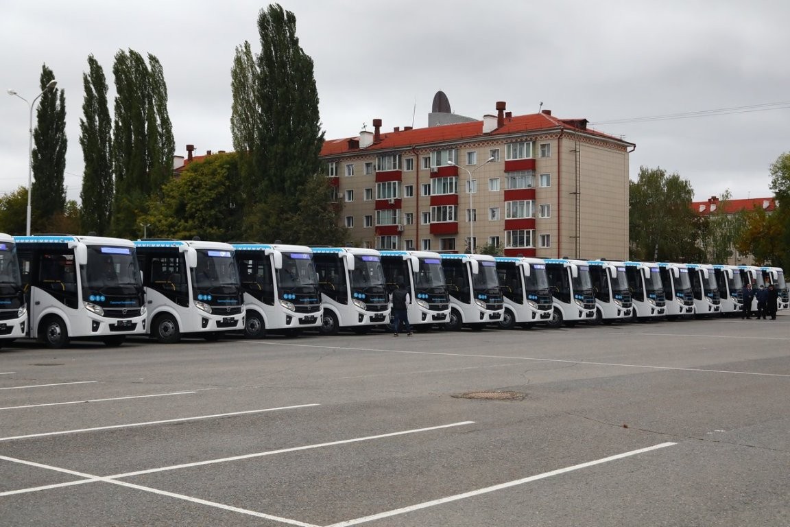 За последние три года автобусный парк Уфы пополнился более чем на 500 современных автобусов