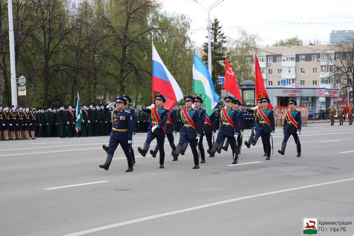 В Уфе состоялась репетиция парада Победы | Официальный сайт МБУ  Издательский дом Уфа